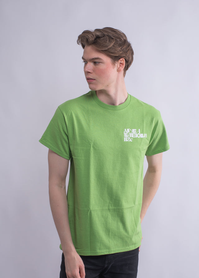 Streetwear Herren T-Shirt Grün Baumwolle