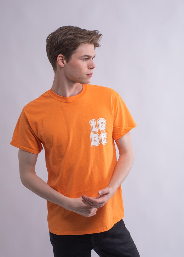 Herren Streetwear Trier T-Shirt Orange 16BC