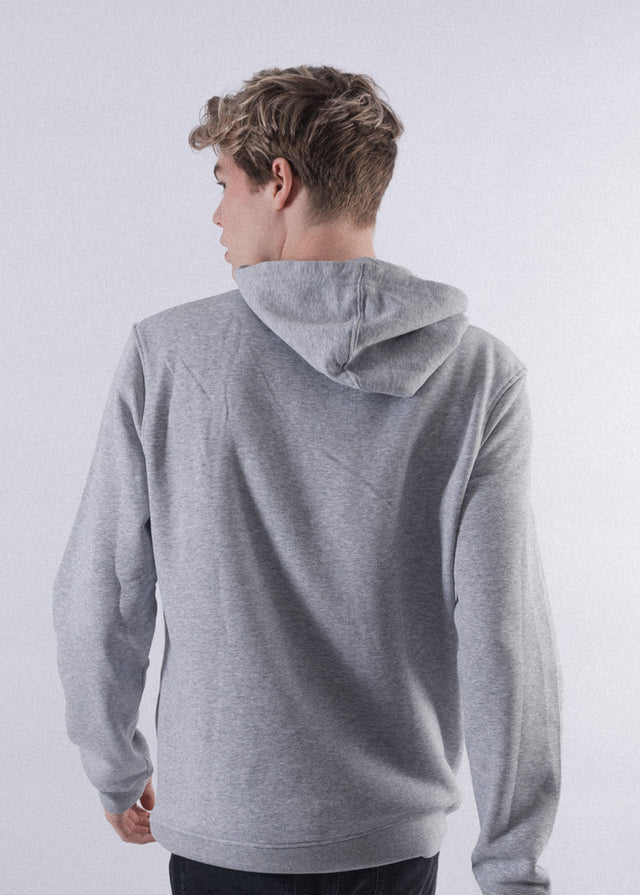 Herren Hoodie Grau Bio Baumwolle XVIBC Trier
