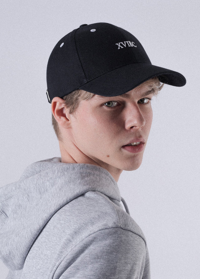 Streetwear Trier Herren Cap Schwarz XVIBC