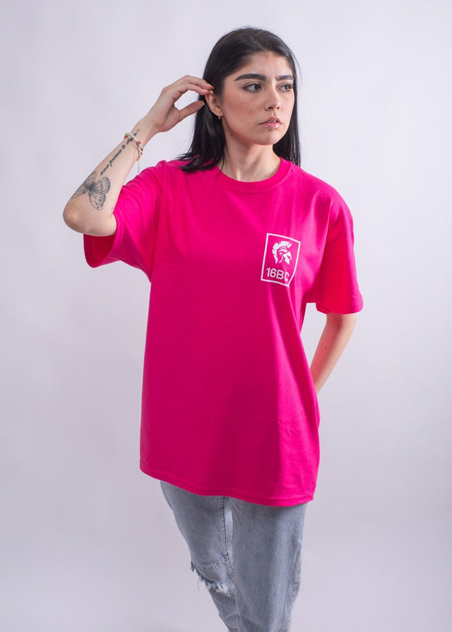 Damen Streetwear Trier T-Shirt Pink 16BC Trier