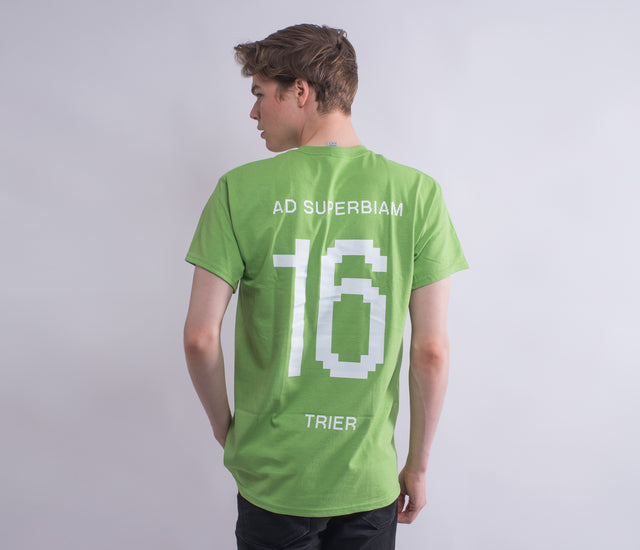 T-Shirt Grün Herren 16BC Trier Backprint