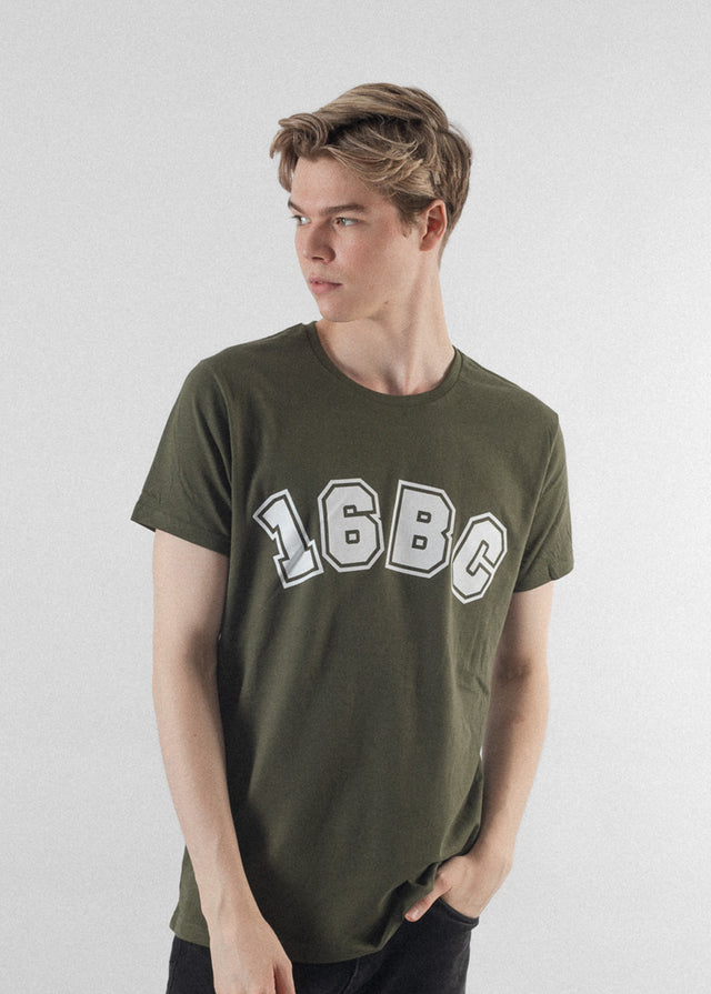Herren T-Shirt Grün Bio Fairwear - 16BC von Trierern für Trierer