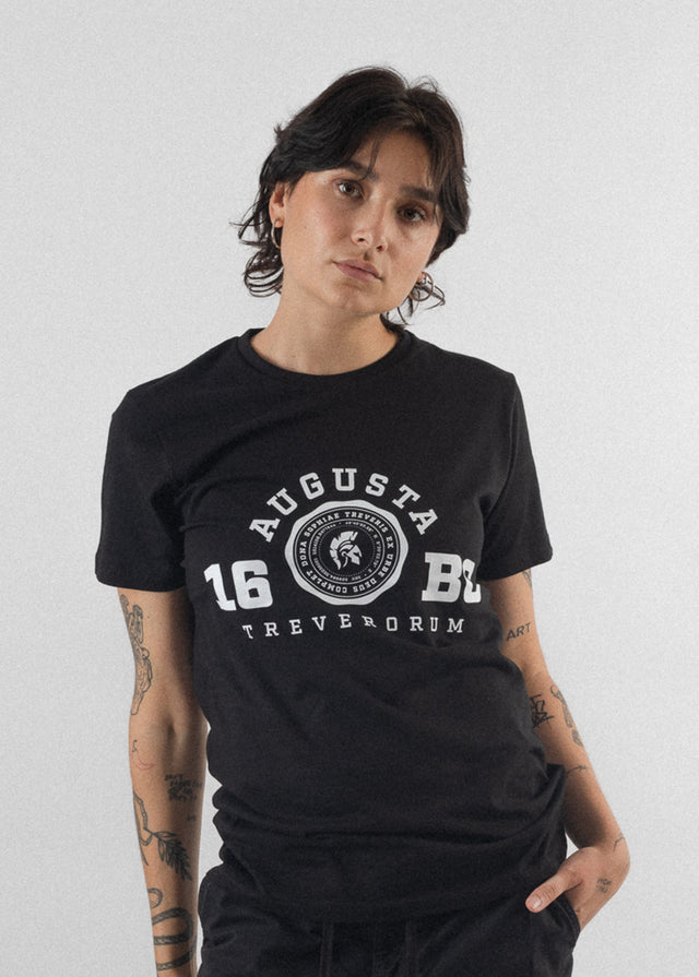 Vegan Damen T-Shirt  Schwarz - 16BC Die Geburtsstunde Triers