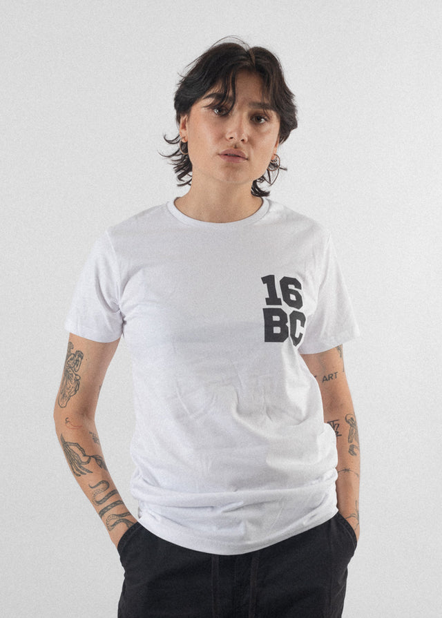 Fairwear Damen T-Shirt Weiß - 16BC Streetwear Trier