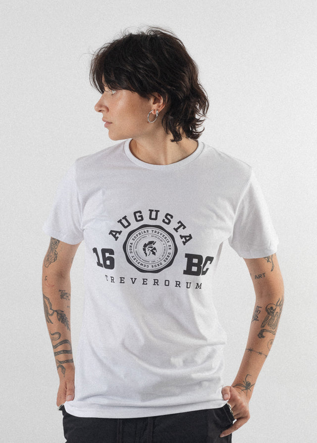 Bio Baumwoll Damen T-Shirt Weiß - 16BC von Trierern für Trierer