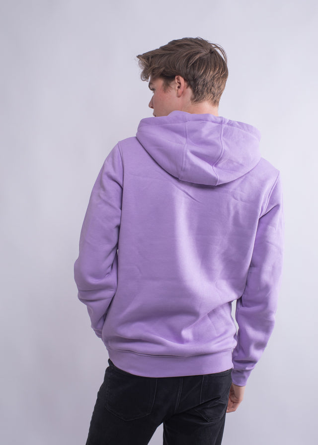 Hoodie Männer Curved Lilac 16BC