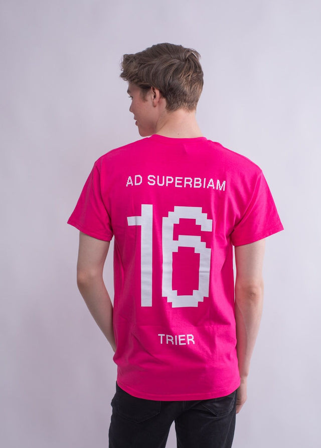 T-Shirt Pink Herren 16BC Trier Backprint