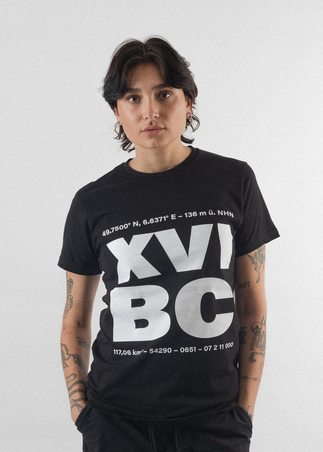 Fairwear Damen T-Shirt Schwarz - XVIBC Die Geburtsstunde Triers