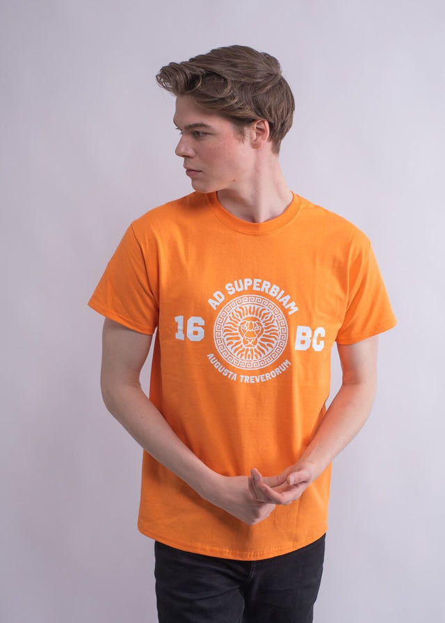 T-Shirt Männer Lion Tangerine 16BC